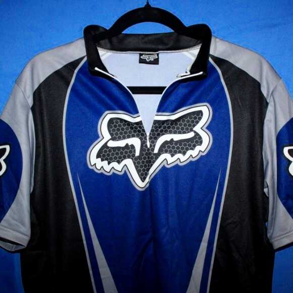 Vintage FOX Racing Jersey Short Sleeve XL - Picture 1 of 10